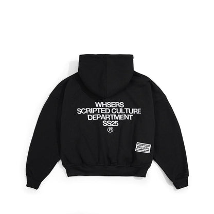 WHOSE Rubber Hoodie Zip Premium Cotton (Pre-order)