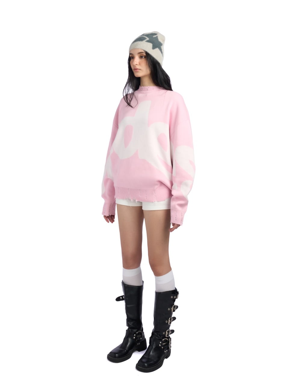 Hades Rebel Sweater Knit - Pink