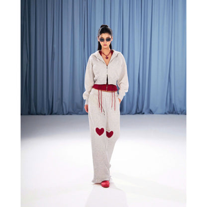Sodope Club Red Bear Top & Heartsteel Hoodie (Pre-order)