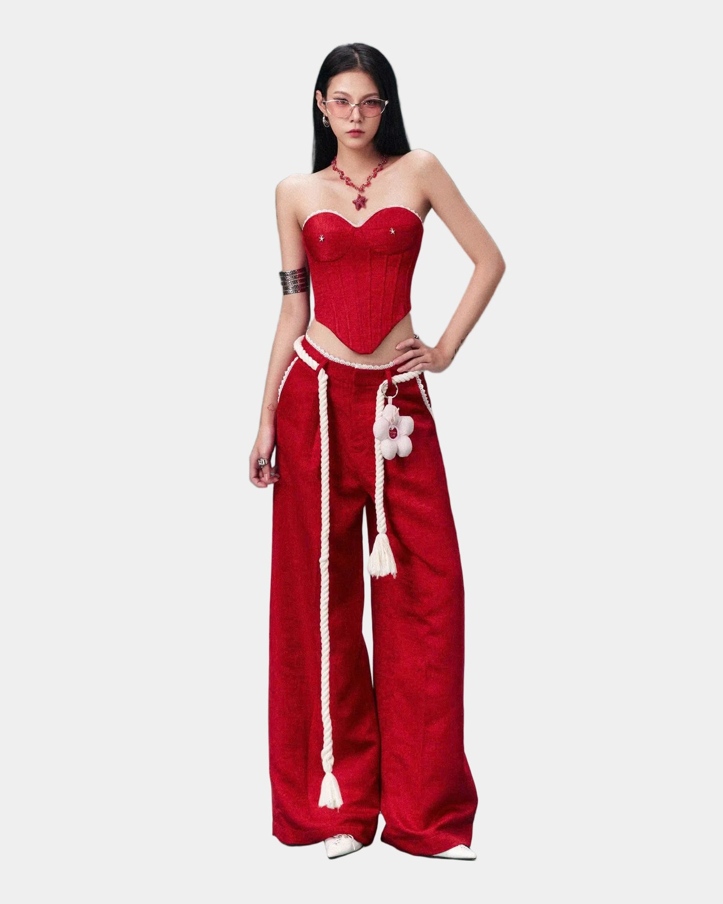 Sodope Club Red Shark Pants