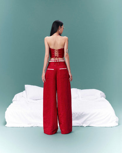 Sodope Club Red Shark Pants