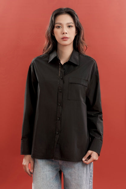 Libe Relaxed Oversized Shirt (Pre-order)