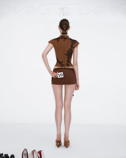 Huelleyrose Rella Mini Skirt