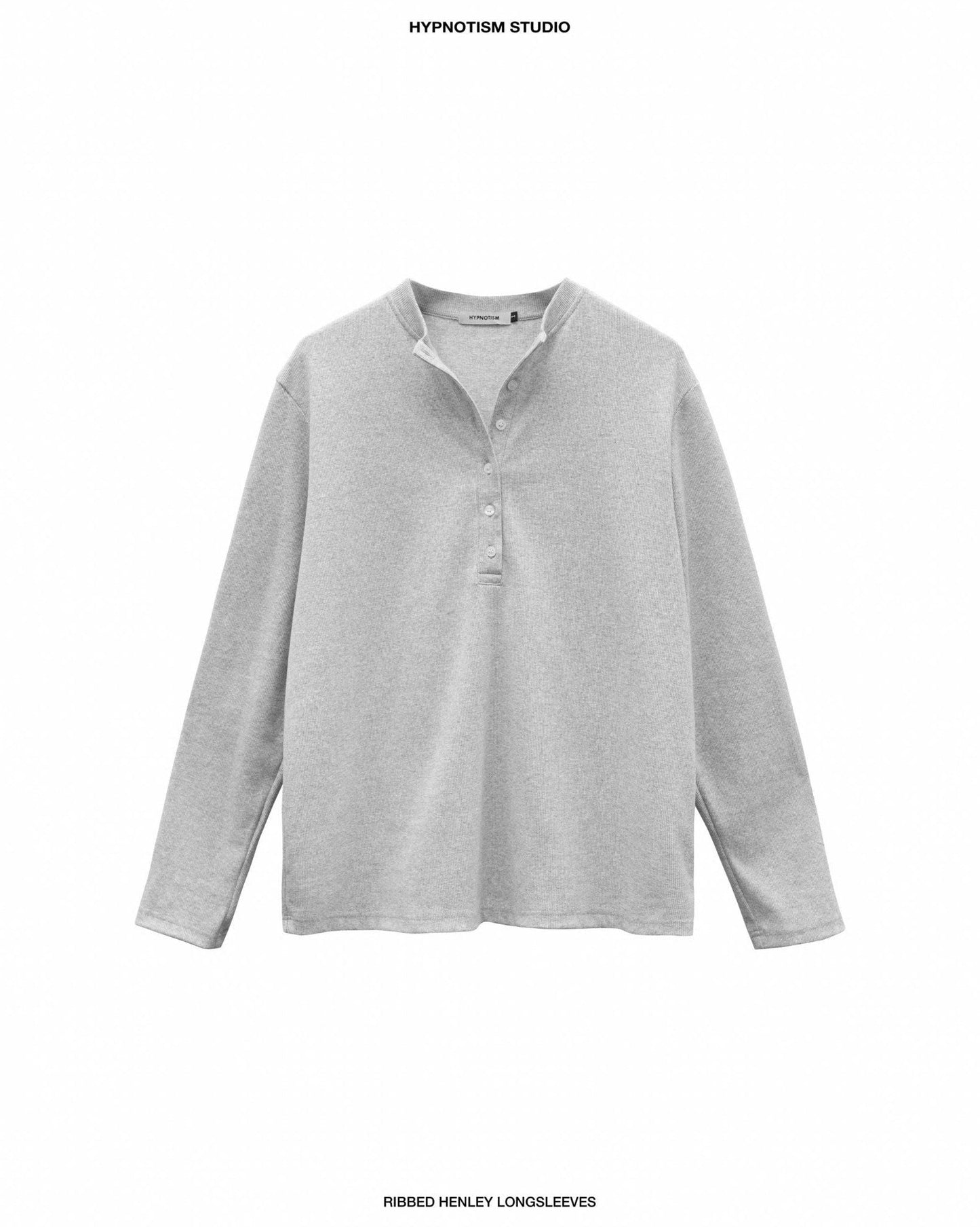 Hypnotism Ribbed Henley Top