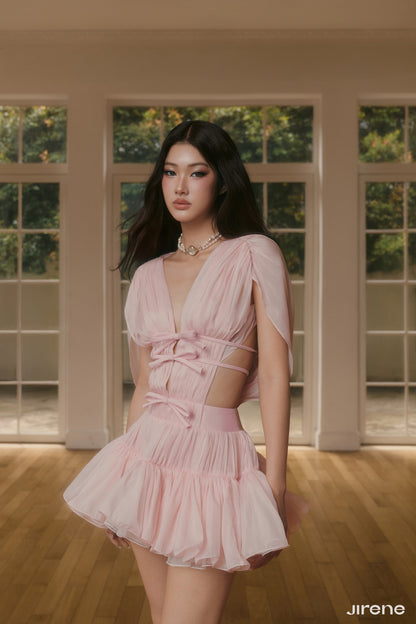 Jirene Ribbon Dress (Pre-order)