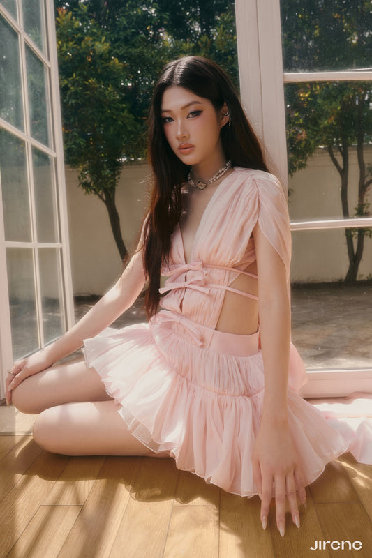Jirene Ribbon Dress (Pre-order)
