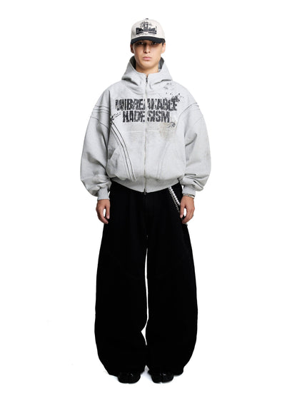 Hades Rock Solid Zip Hoodie
