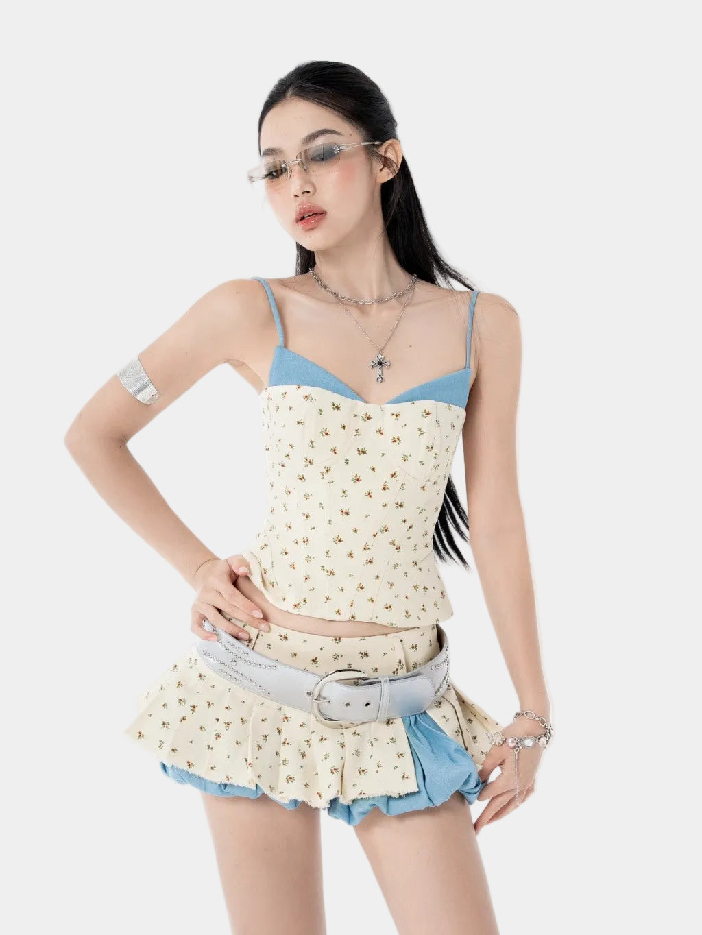 Hoo Design Rosé Skirt