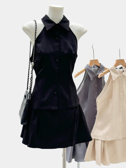 Mieufashionista Rosi Short Shirt Set