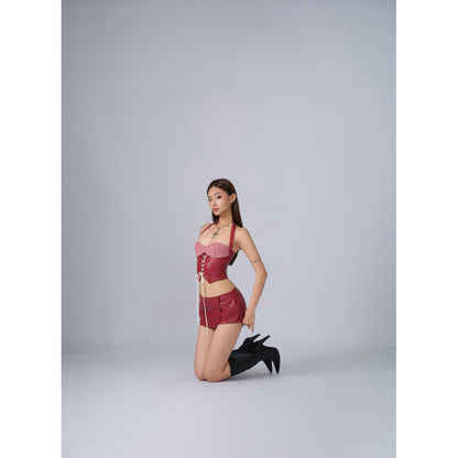 Feiin.Atelier Rosso Shorts