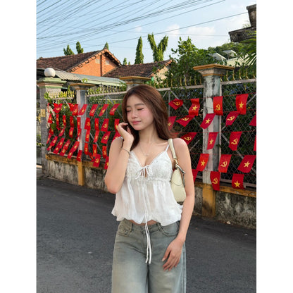 Liberosis Rosy White Top
