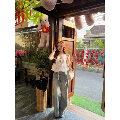Liberosis Rosy White Top