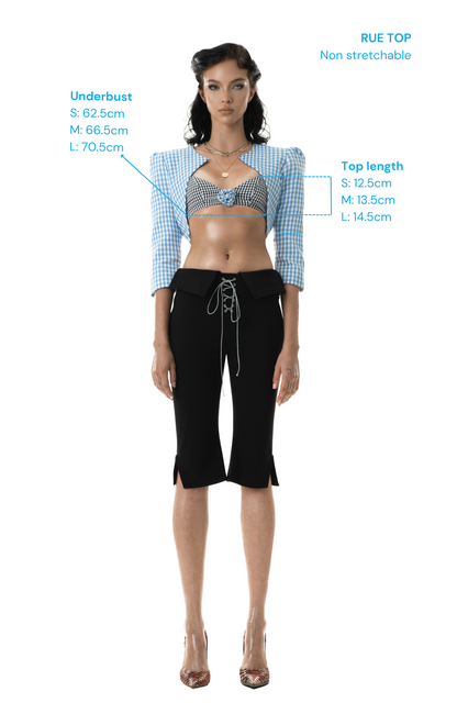 Huelleyrose Rue Top & Roux Cardigan Top (Pre-order)