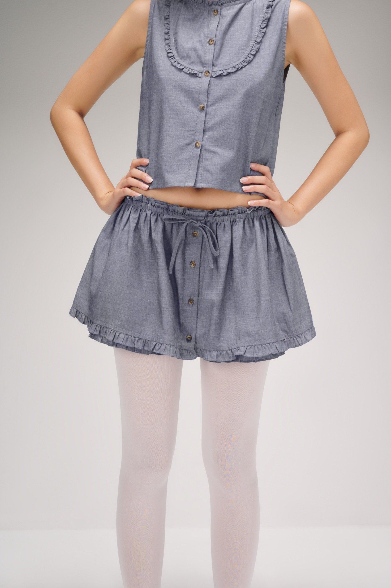 Libe Ruffle Mini Skorts (Pre-order)