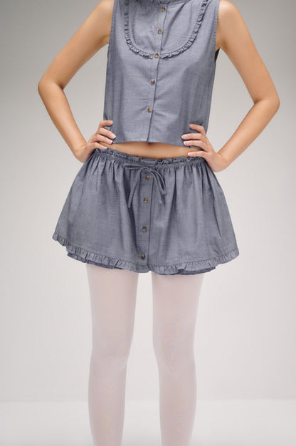 Libe Ruffle Mini Skorts (Pre-order)