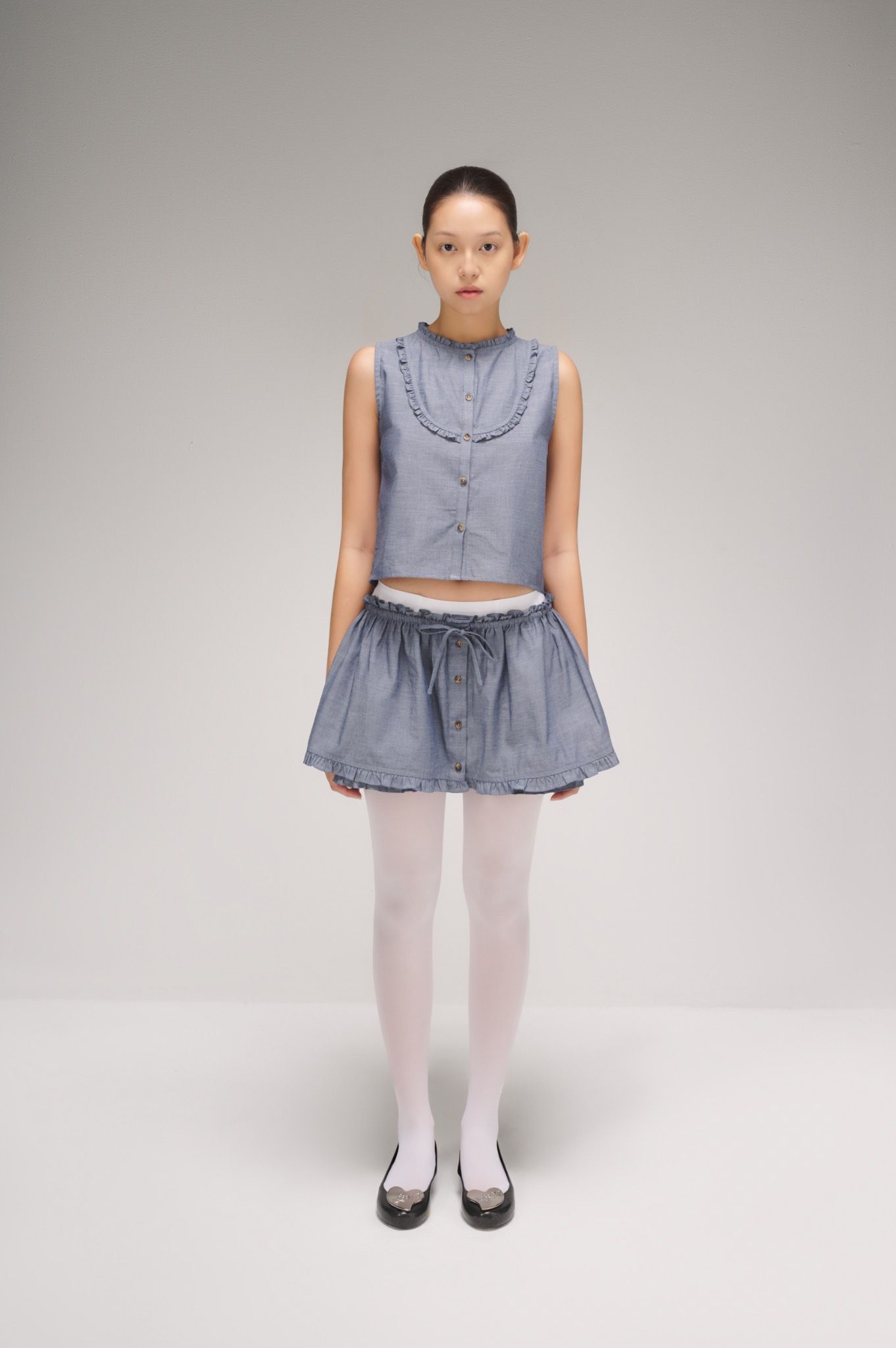 Libe Ruffle Mini Skorts (Pre-order)