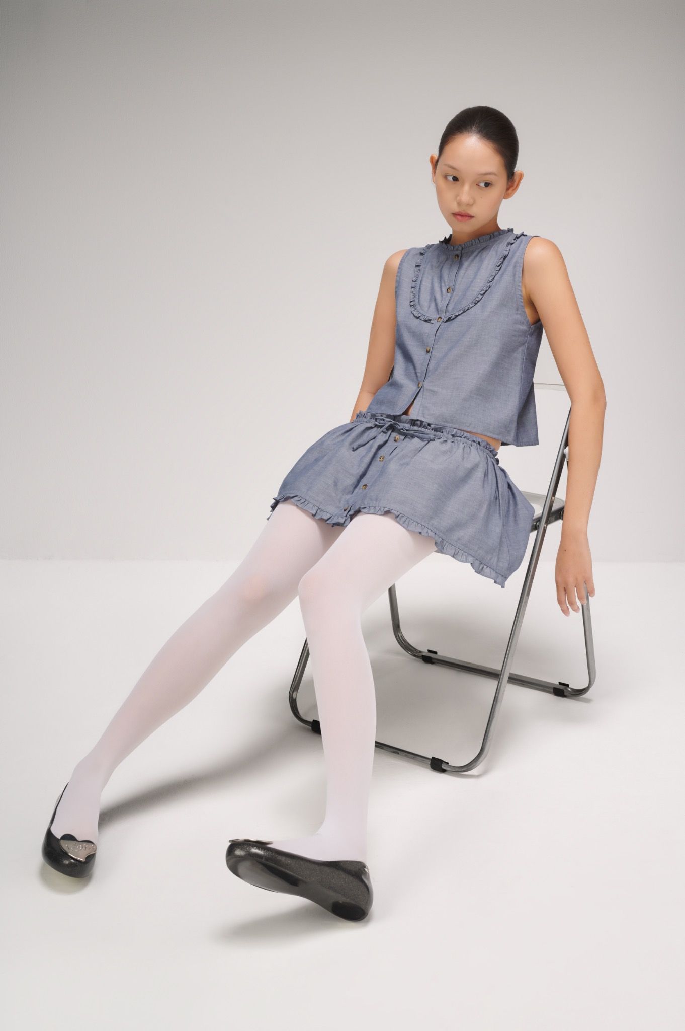 Libe Ruffle Mini Skorts (Pre-order)