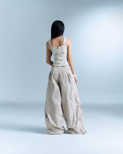 Bunny Hill Saide Top - Marble White (Pre-order)