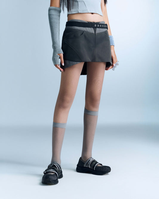 Bunny Hill Saira Skirt - Grey (Pre-order)