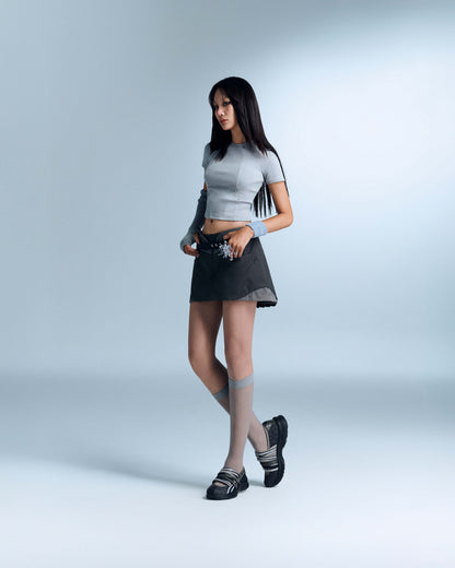Bunny Hill Saira Skirt - Grey (Pre-order)
