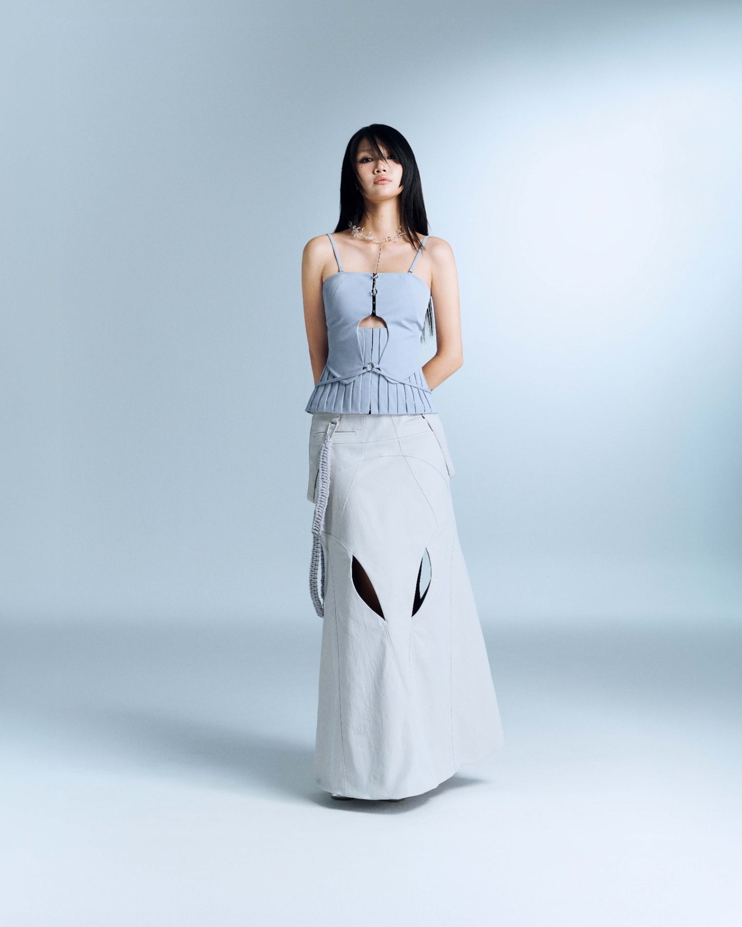 Bunny Hill Seagrave Skirt - Gray (Pre-order)