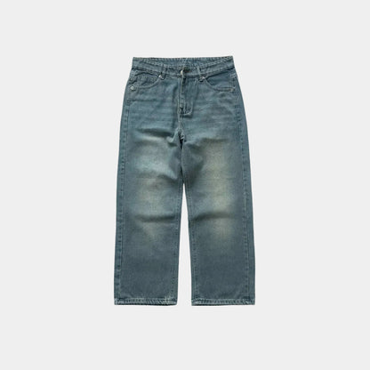 WHOSE Sea Ver.2 Wide Straight Jeans