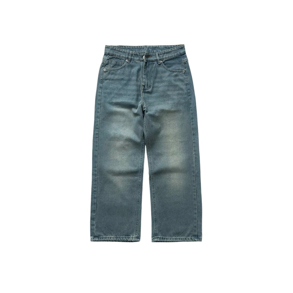WHOSE Sea Ver.2 Wide Straight Jeans