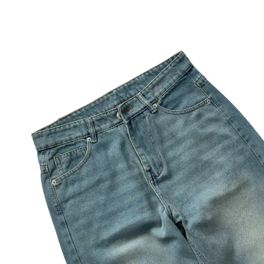 WHOSE Sea Ver.2 Wide Straight Jeans