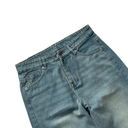 WHOSE Sea Ver.2 Wide Straight Jeans