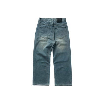 WHOSE Sea Ver.2 Wide Straight Jeans