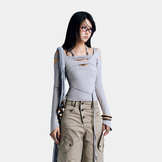 Bunny Hill Serafin Top - Grey