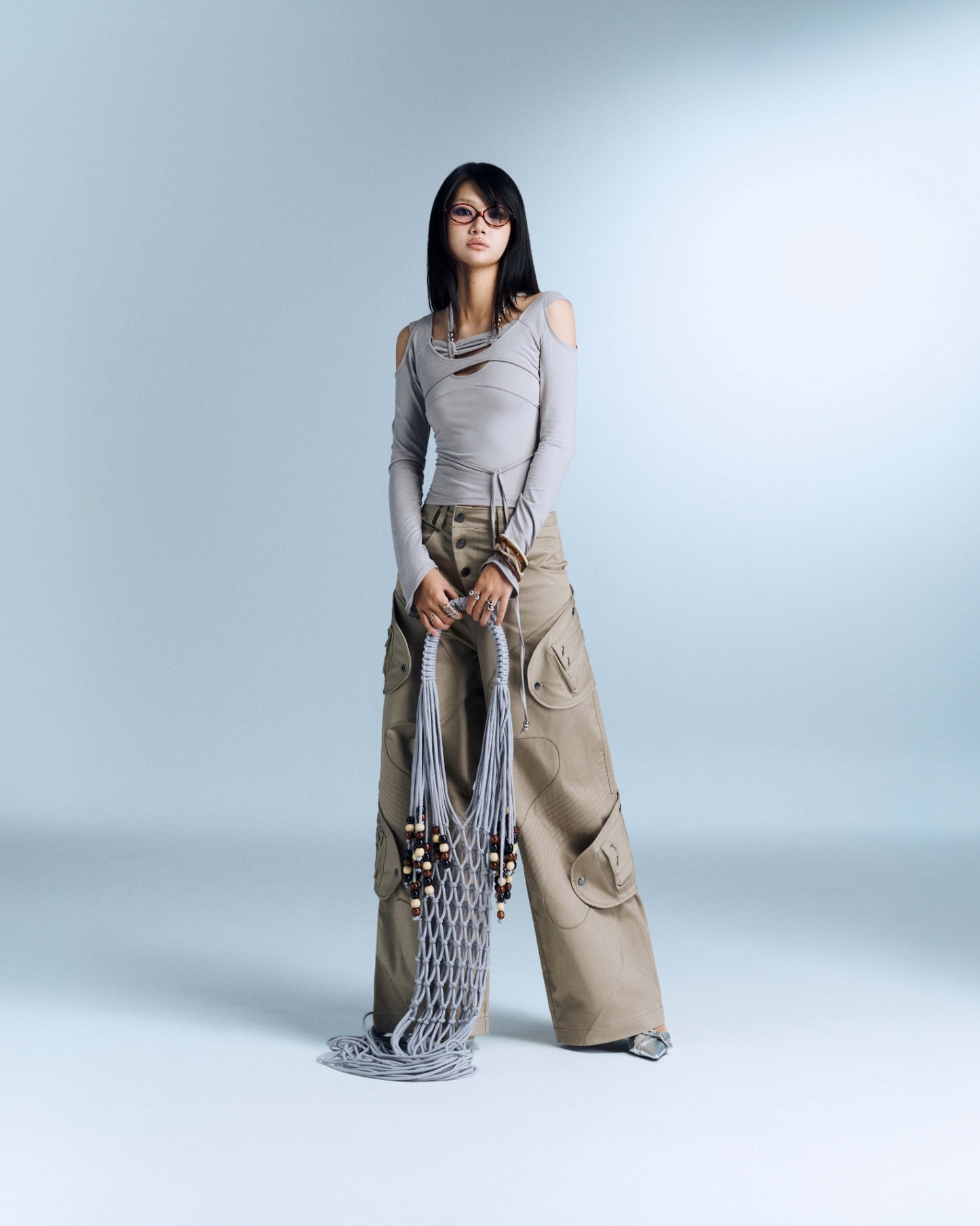 Bunny Hill Serafin Top - Grey (Pre-order)