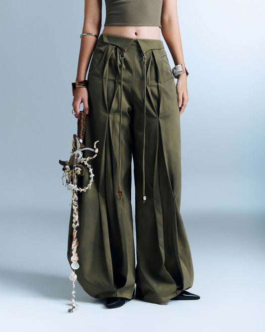 Bunny Hill Solomon Pants - Army Green (Pre-order)