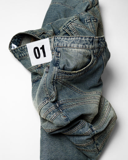 STRESSMAMA Robot Legs Jeans (Pre-order)