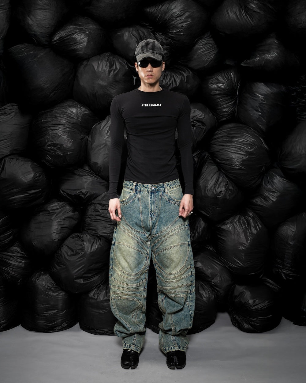 STRESSMAMA Robot Legs Jeans (Pre-order)