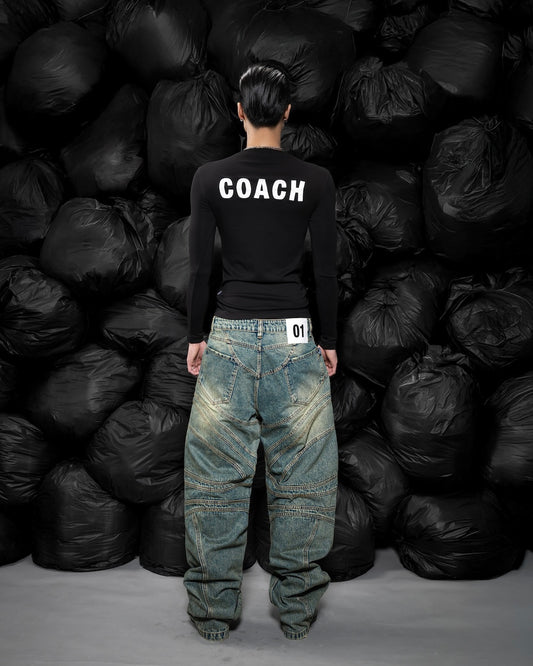 STRESSMAMA Robot Legs Jeans (Pre-order)