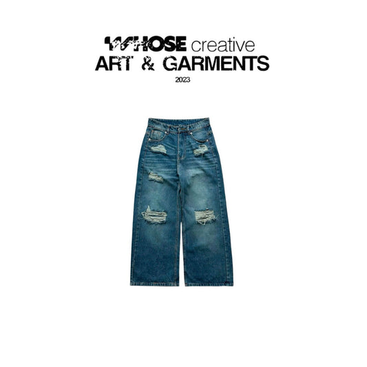 WHOSE Stone Riot Baggy Jeans (Pre-order)