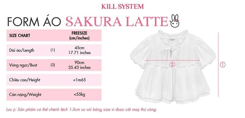 Kill System Sakura Baby Doll (Pre-order) - Em Clothing