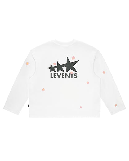 Levents Sakura Heavyweight Long Sleeve Boxy Tee