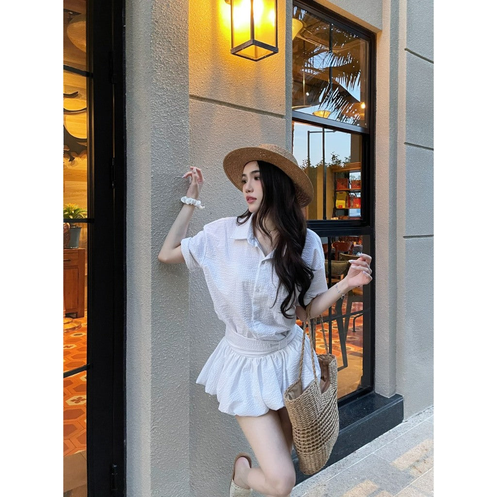 Aguja Sammi Shirt Dress (Pre-order)