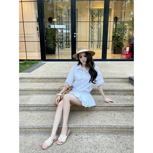 Aguja Sammi Shirt Dress (Pre-order)