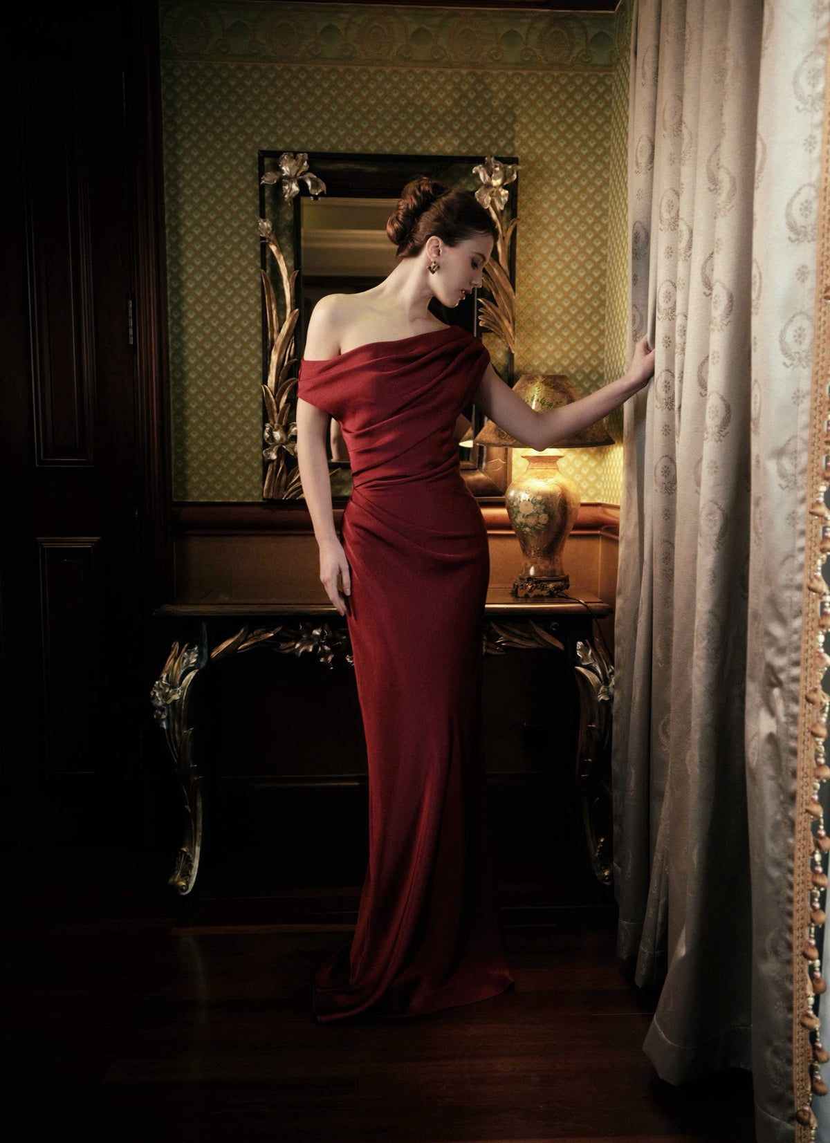 Kisserine Soleil Dress - Sangre Red
