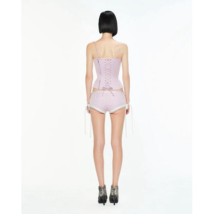Wetavocado.Club Satin Ribbon Pant