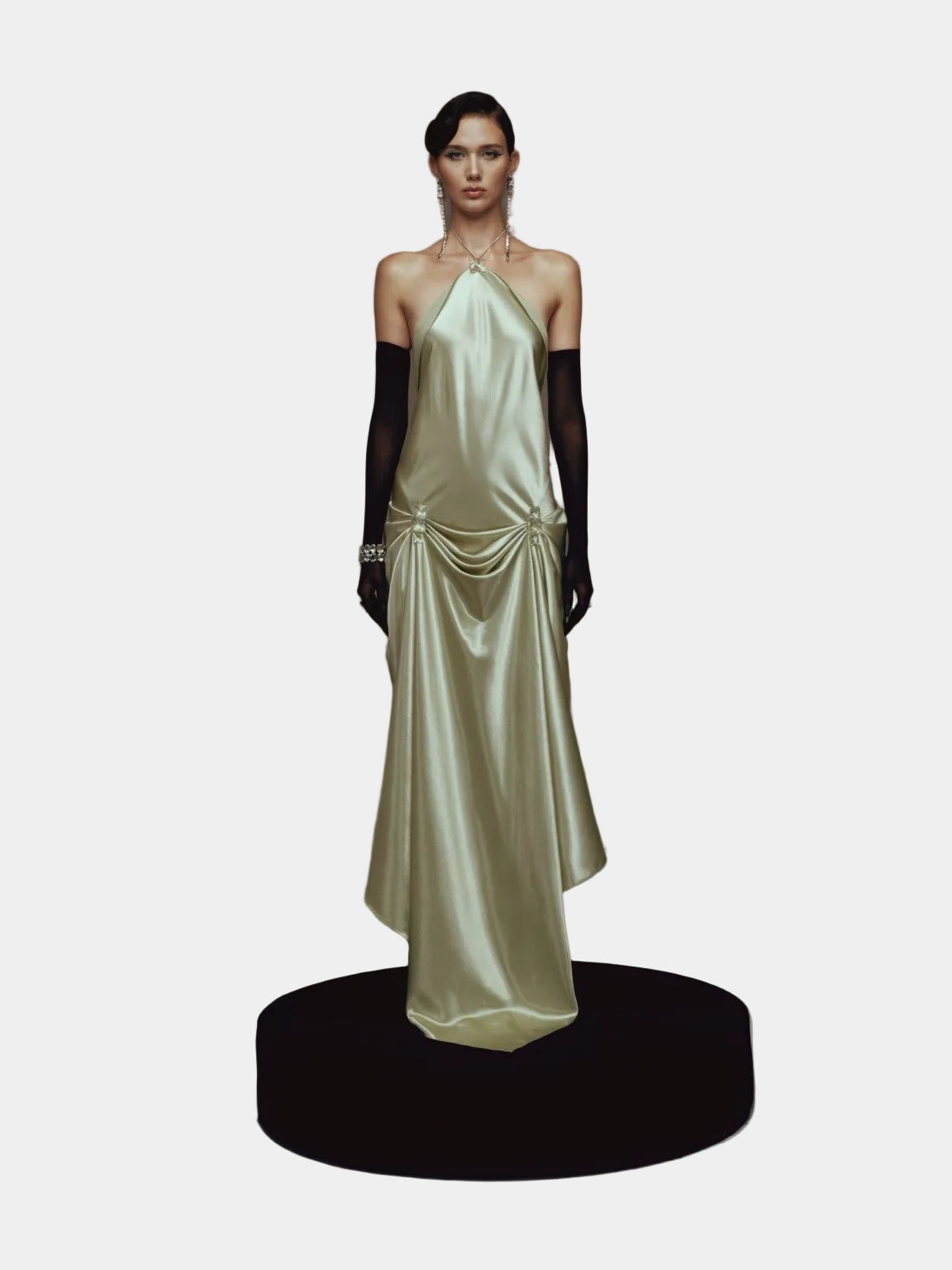 Lavierge Satiné Dress