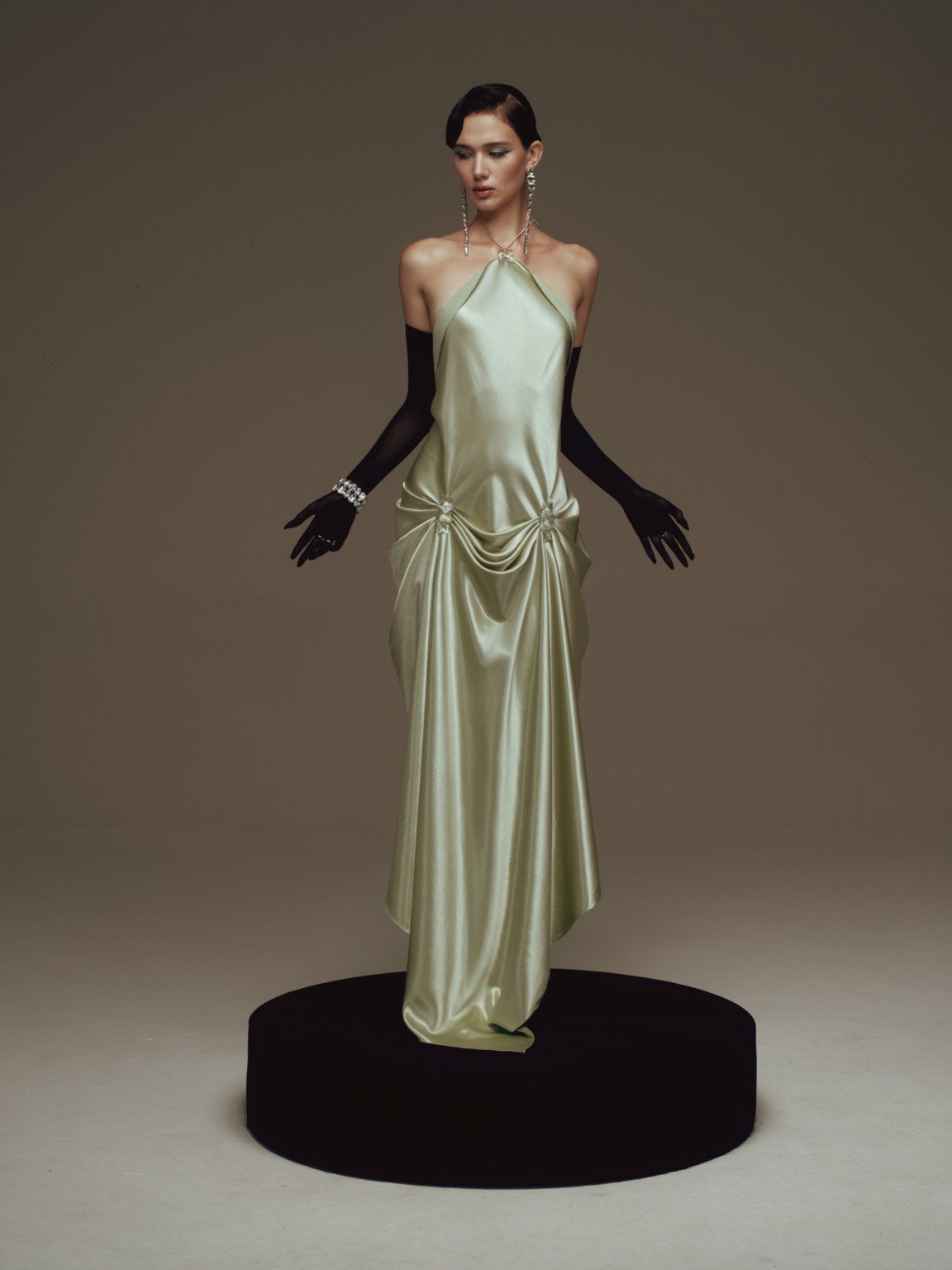 Lavierge Satiné Dress