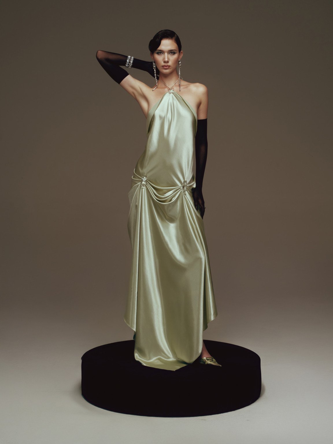 Lavierge Satiné Dress