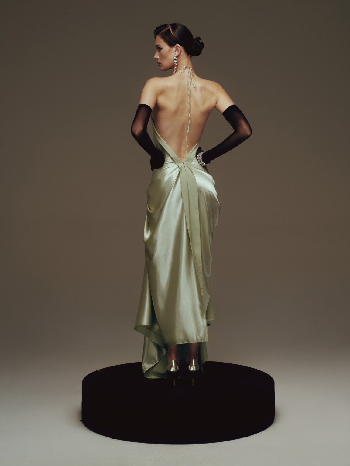 Lavierge Satiné Dress