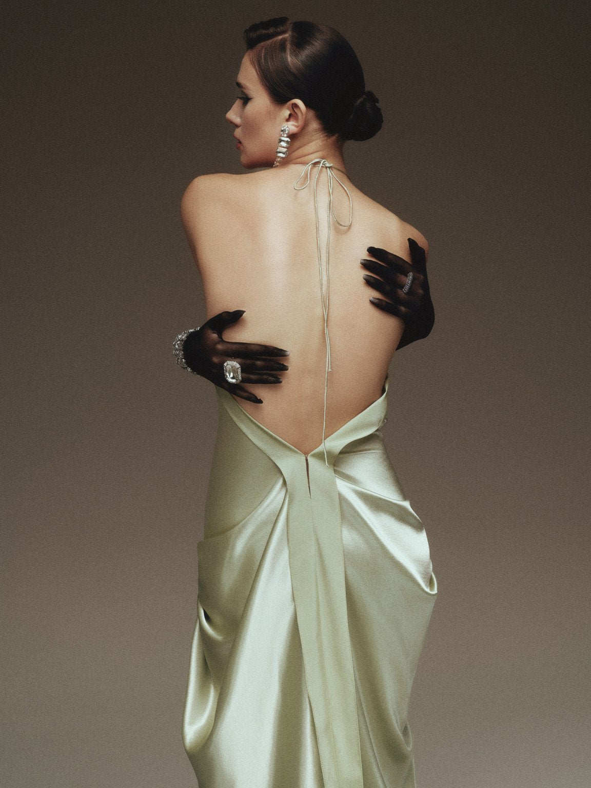 Lavierge Satiné Dress