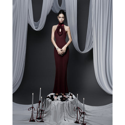 Crescent Scarlet Dress