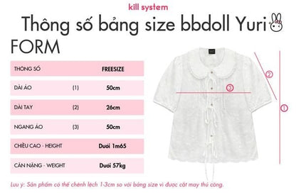 Kill System Set Yuri Top X Kyo Mini Skirt (Pre-order) - Em Clothing